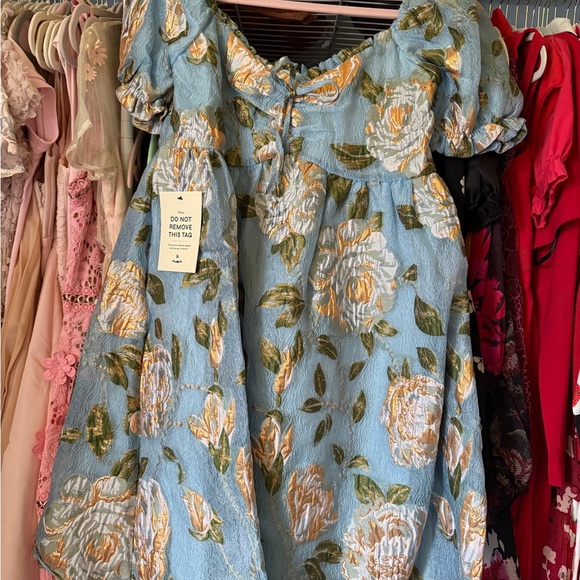JessaKae Dresses & Skirts - Floral Blue  Dress